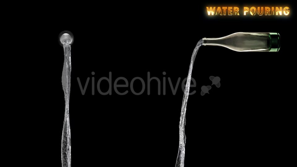 Water Pouring 4K Videohive 20531382 Motion Graphics Image 7