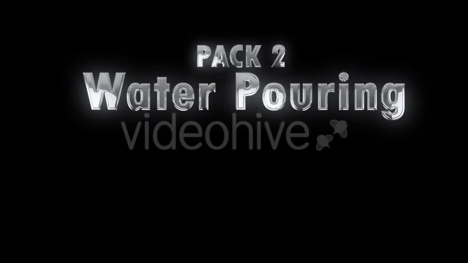 Water Pouring Videohive 21076867 Motion Graphics Image 1