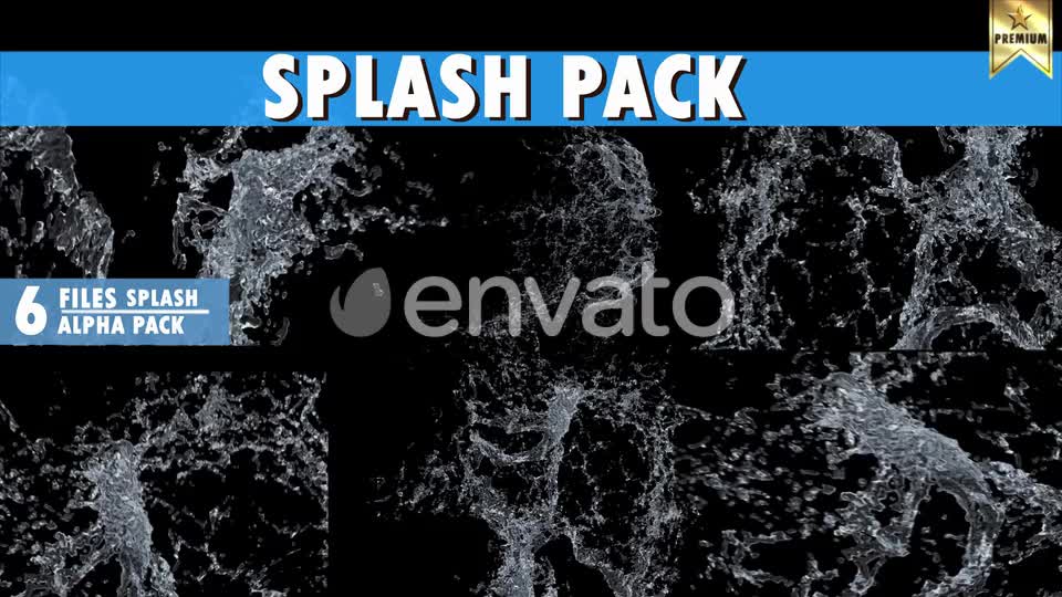 Water Splash Videohive 23823886 Motion Graphics Image 1