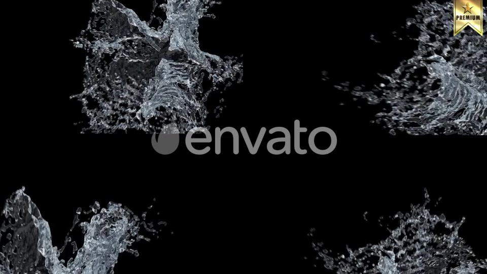 Water Splash Videohive 24365557 Motion Graphics Image 3