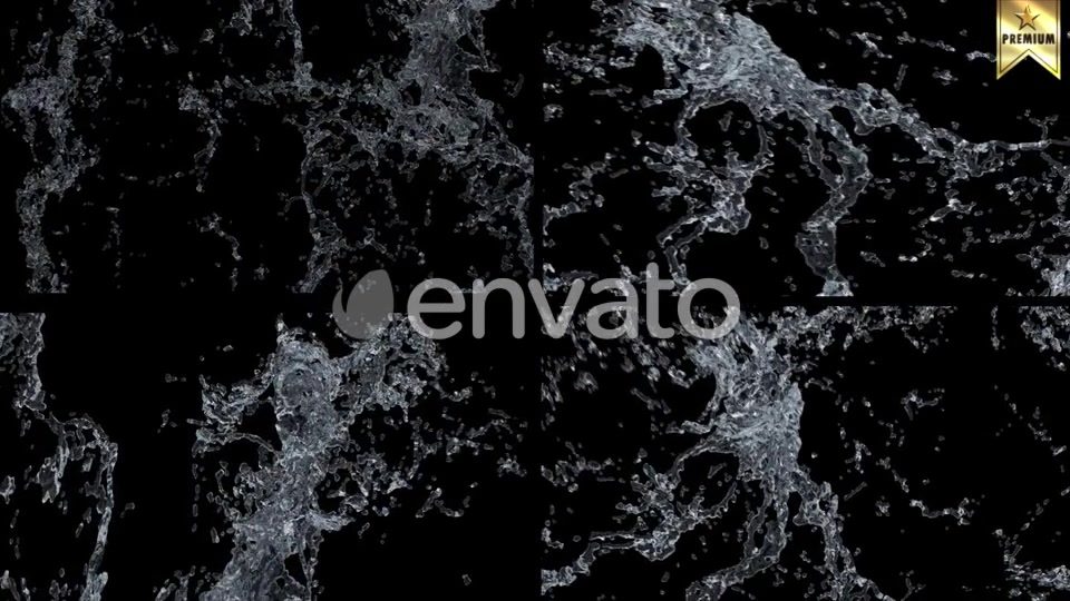 Water Splash Videohive 24365557 Motion Graphics Image 4