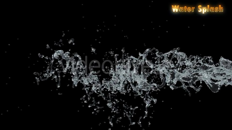 Water Splash Videohive 20914570 Motion Graphics Image 10