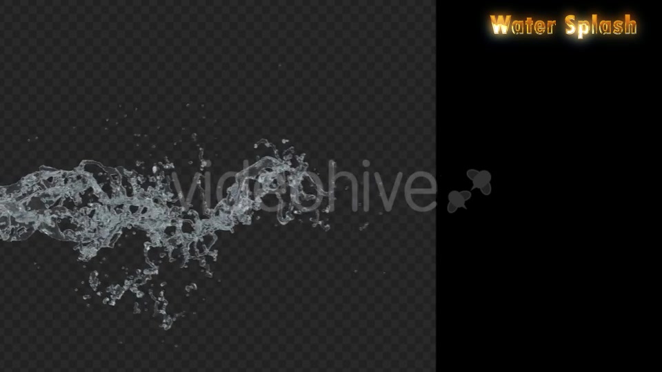 Water Splash Videohive 20914570 Motion Graphics Image 5