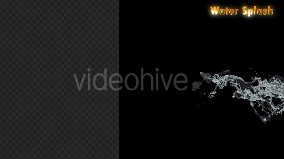 Water Splash Videohive 20914570 Motion Graphics Image 8