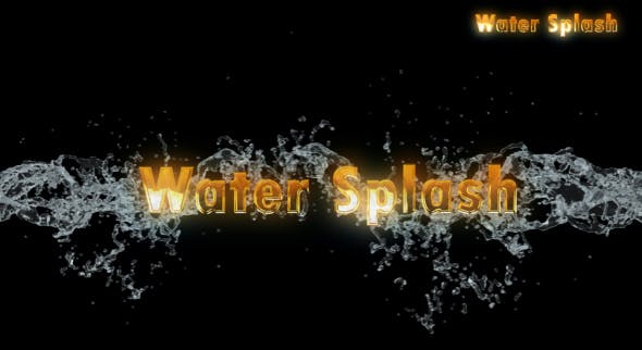 Water Splash - Download Videohive 20914570