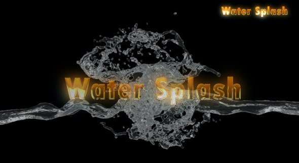 Water Splash - Download Videohive 20928526