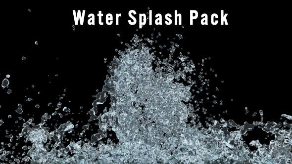Water Splash Pack - Download 15995054 Videohive