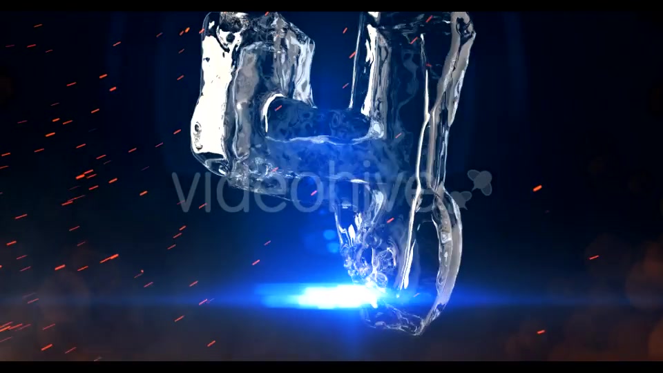 Water Transform Countdown 4K Videohive 20930727 Motion Graphics Image 6