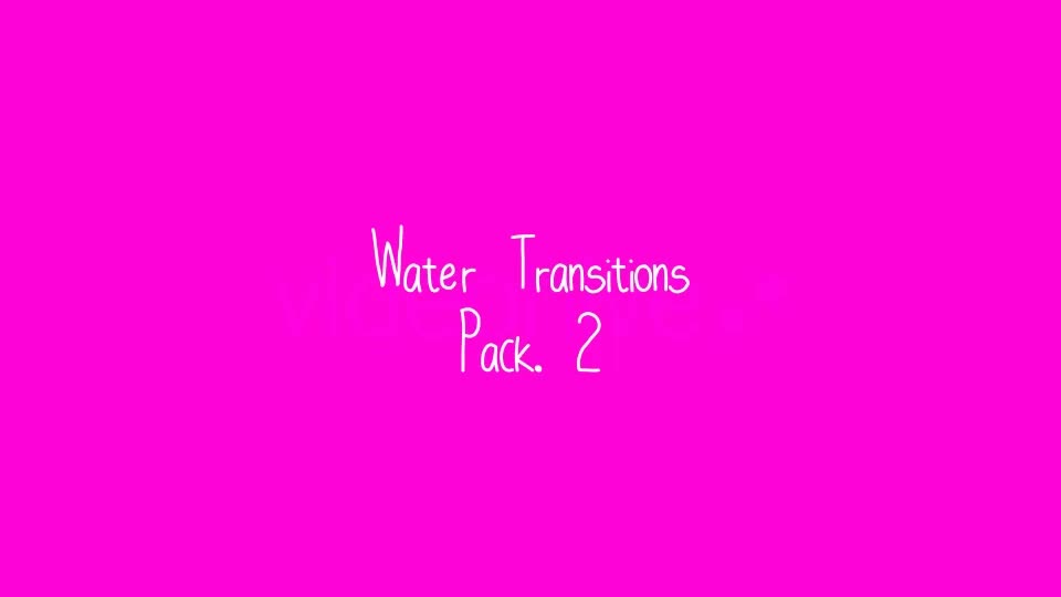Water Transitions Pack 2 Videohive 20587471 Motion Graphics Image 1