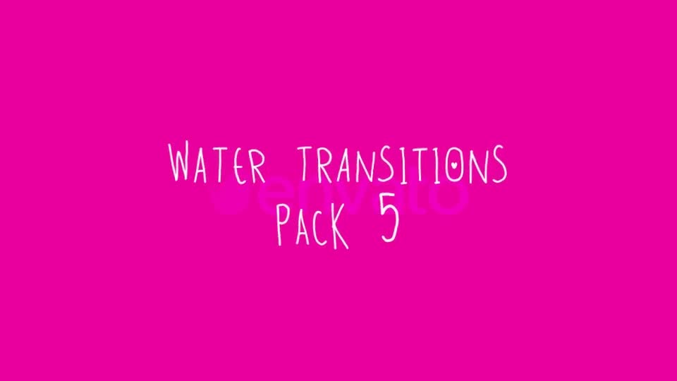 Water Transitions Pack 5 Videohive 22173842 Motion Graphics Image 1