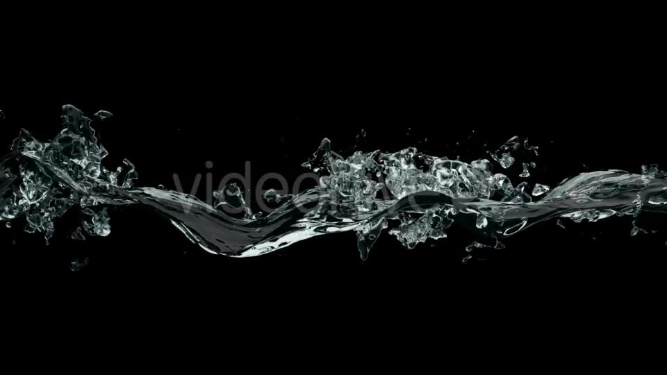Water Wave Splash 4K Videohive 19308693 Motion Graphics Image 3