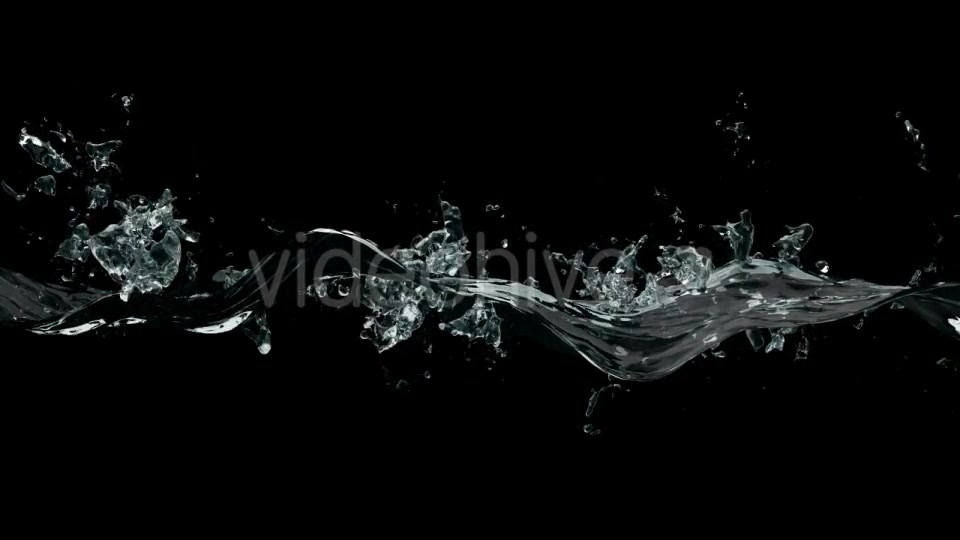 Water Wave Splash 4K Videohive 19308693 Motion Graphics Image 5