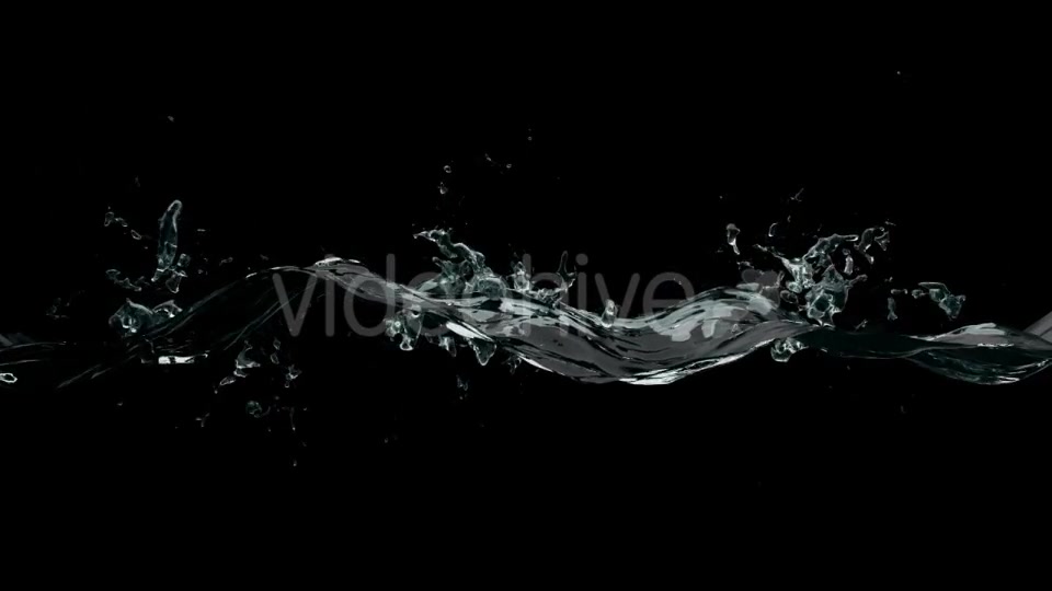 Water Wave Splash 4K Videohive 19308693 Motion Graphics Image 6