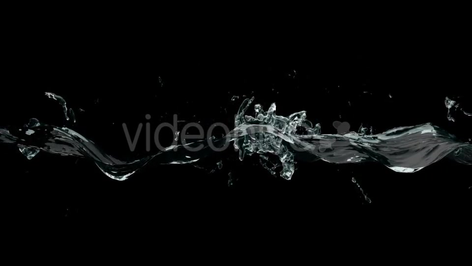 Water Wave Splash 4K Videohive 19308693 Motion Graphics Image 9
