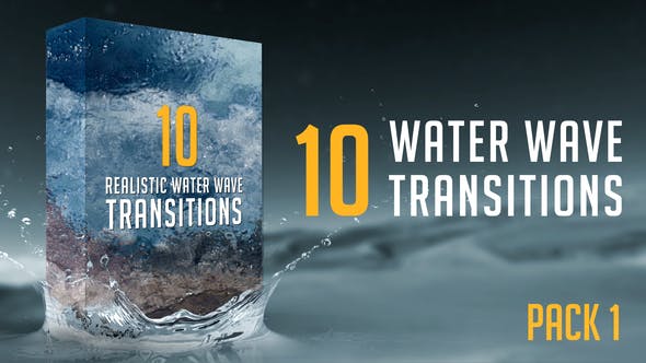 Water Wave Transitions Pack 1 - Videohive Download 21658639