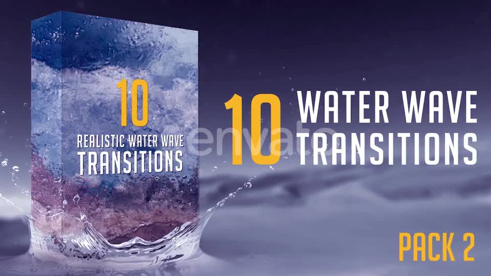 Water Wave Transitions Pack 2 Videohive 23049175 Motion Graphics Image 1