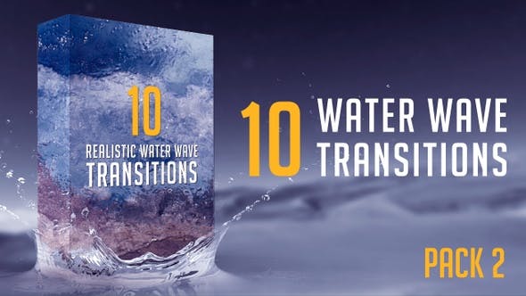 Water Wave Transitions Pack 2 - 23049175 Videohive Download