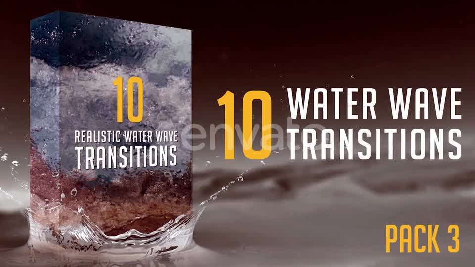Water Wave Transitions Pack 3 Videohive 23049288 Motion Graphics Image 1