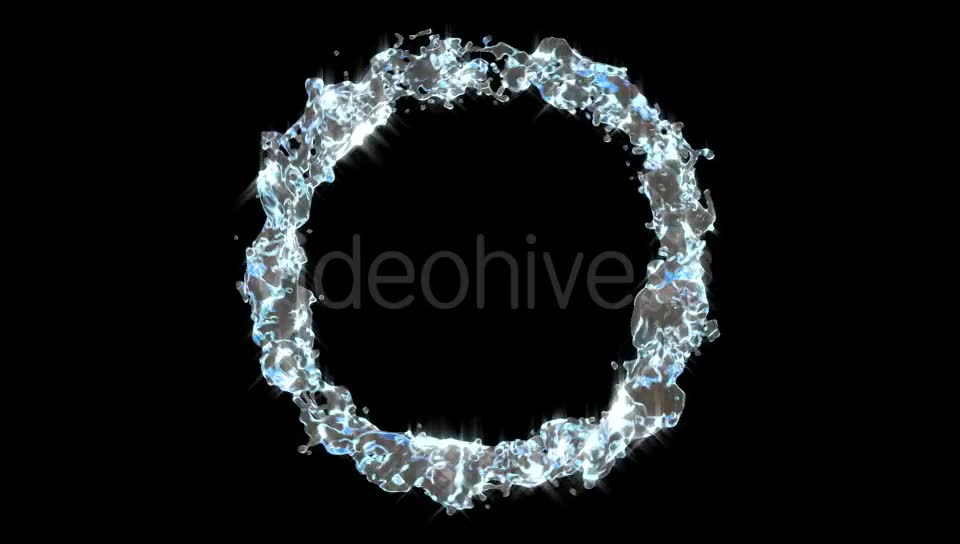 Water Wreath Videohive 20654687 Motion Graphics Image 2