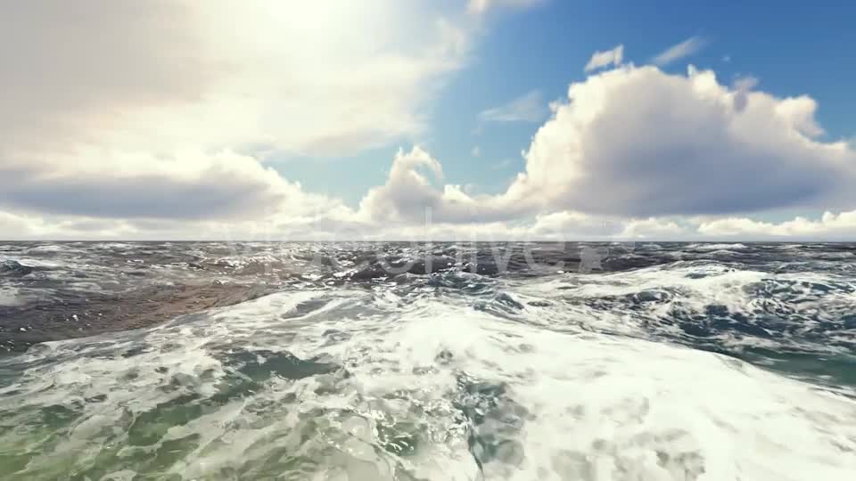 Waves On Sea Videohive 19617719 Motion Graphics Image 1