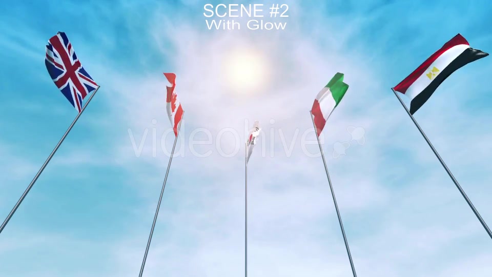 Waving Flags Videohive 8906388 Motion Graphics Image 6