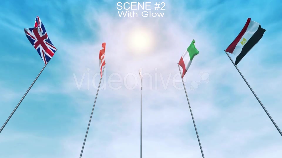 Waving Flags Videohive 8906388 Motion Graphics Image 7