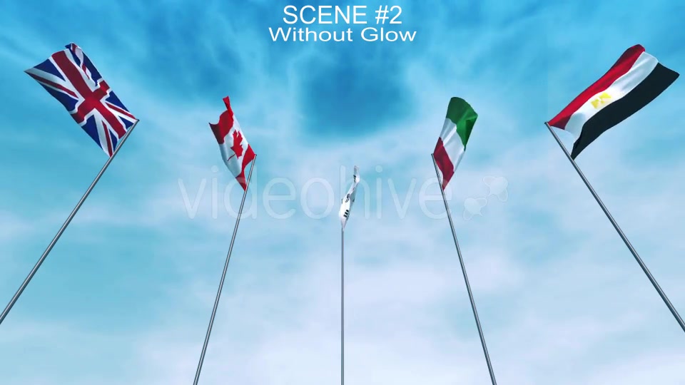 Waving Flags Videohive 8906388 Motion Graphics Image 8