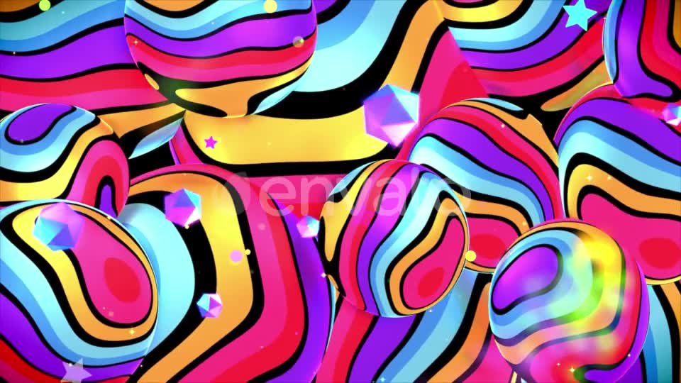 Wavy Rainbow Stripes Videohive 25434175 Motion Graphics Image 11