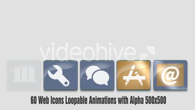 Web icons and Tools Elements Videohive 4320118 Motion Graphics Image 11