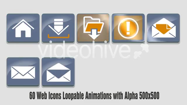 Web icons and Tools Elements Videohive 4320118 Motion Graphics Image 2