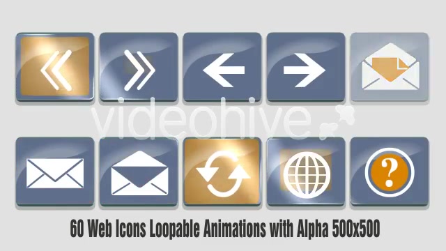 Web icons and Tools Elements Videohive 4320118 Motion Graphics Image 3