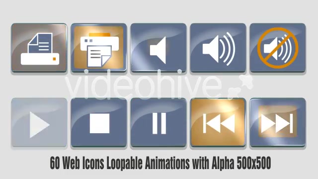 Web icons and Tools Elements Videohive 4320118 Motion Graphics Image 6
