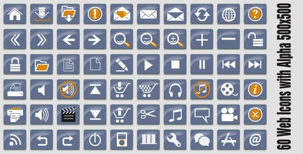 Web icons and Tools Elements - Download 4320118 Videohive