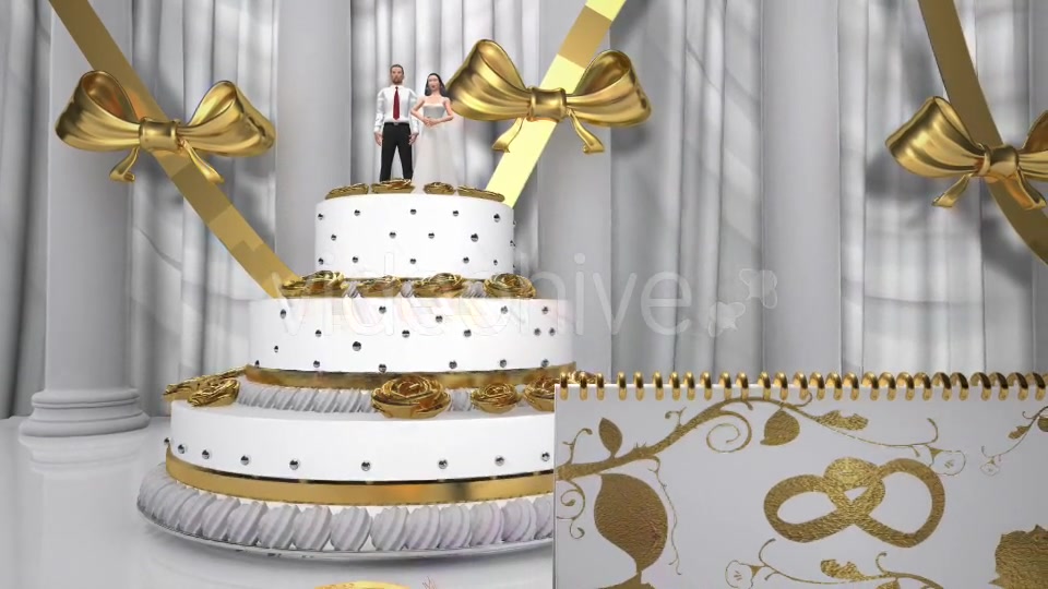 Wedding Cake Opener Videohive 16317828 Motion Graphics Image 7