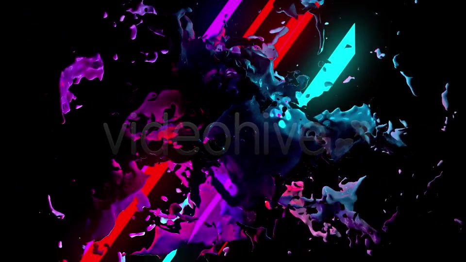 Wet Beat Vj Loop Pack (3in1) Videohive 19733044 Motion Graphics Image 5