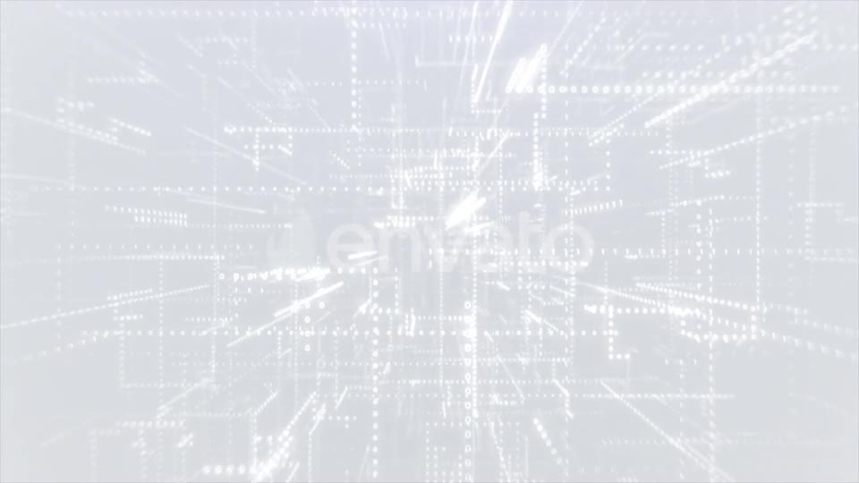 White Abstract Binary Code Background Videohive 24271281 Motion Graphics Image 1