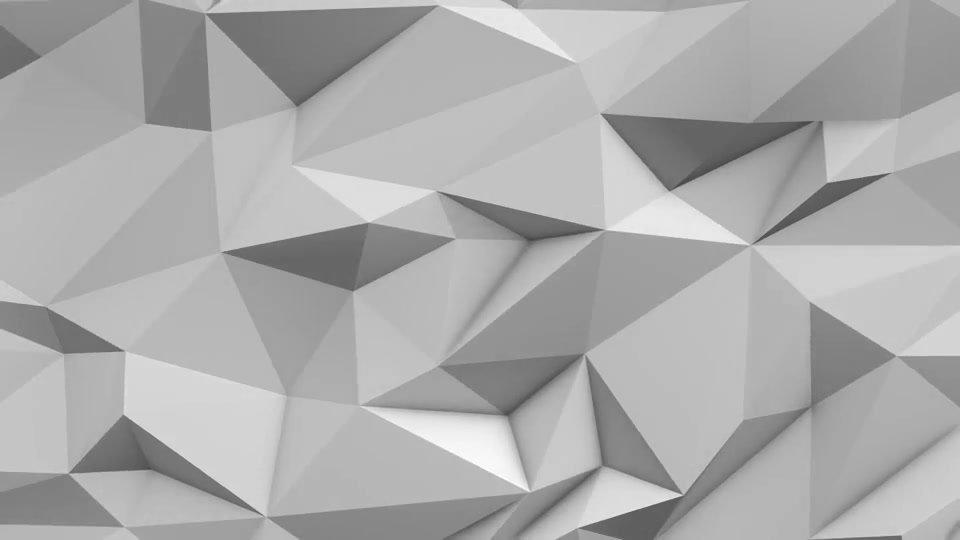 White Abstract Low Poly Triangle Background Videohive 21510074 Motion Graphics Image 2