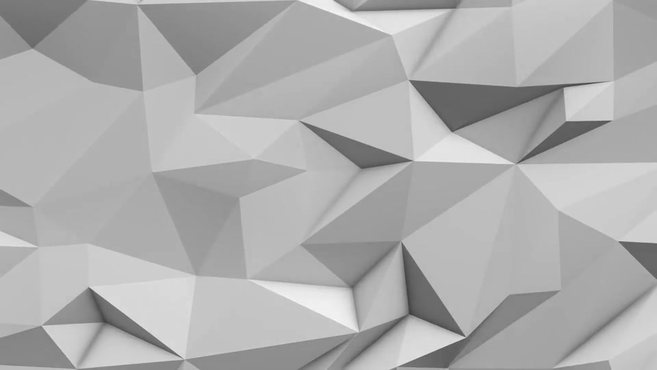 White Abstract Low Poly Triangle Background Videohive 21510074 Motion Graphics Image 4