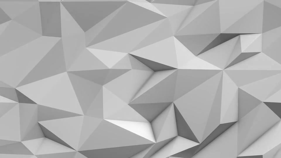 White Abstract Low Poly Triangle Background Videohive 21510074 Motion Graphics Image 5