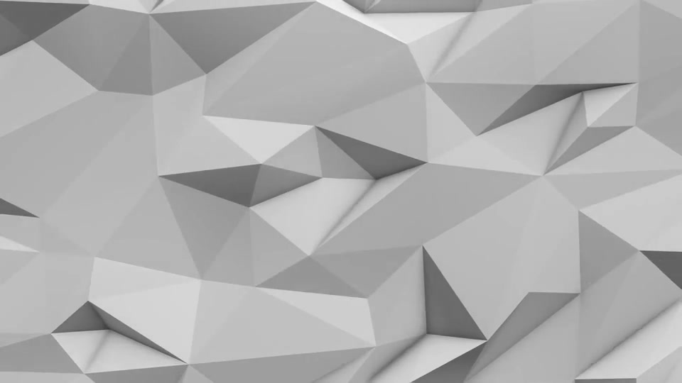 White Abstract Low Poly Triangle Background Videohive 21510074 Motion Graphics Image 7