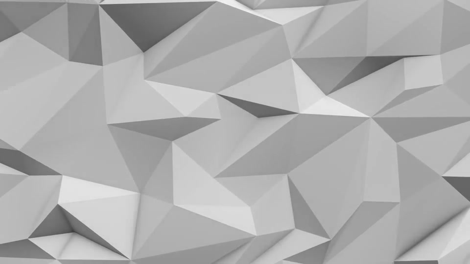 White Abstract Low Poly Triangle Background Videohive 21510074 Motion Graphics Image 8