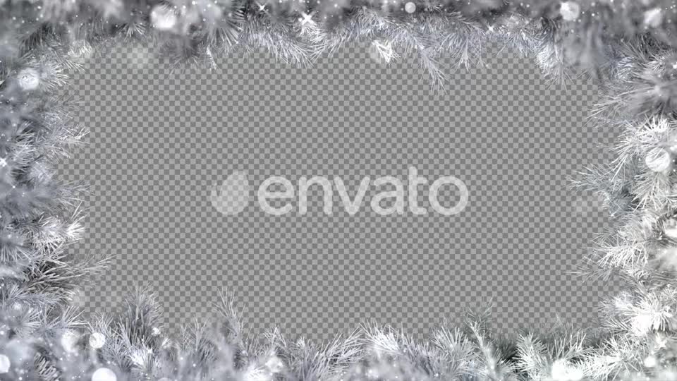 White Christmas Frame Videohive 23026871 Motion Graphics Image 1