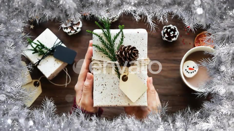 White Christmas Frame Videohive 23026871 Motion Graphics Image 6