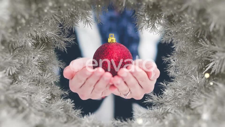 White Christmas Frame Videohive 22964160 Motion Graphics Image 7