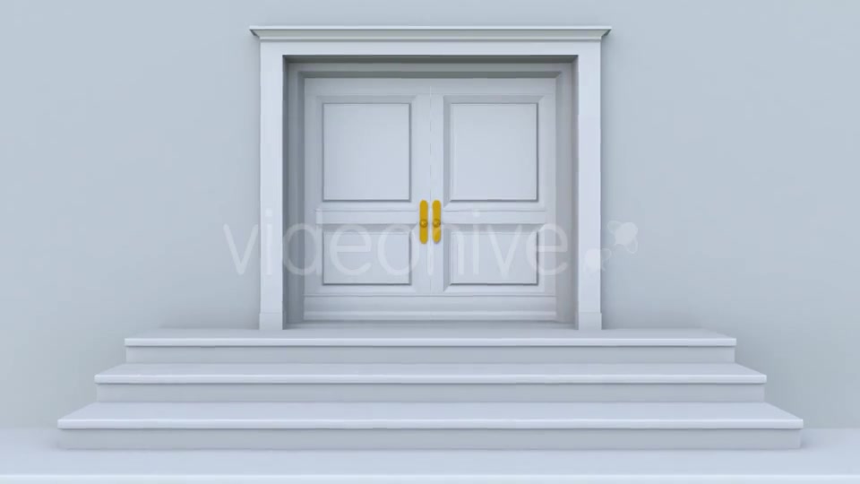 White Door Opening 2 Videohive 16700151 Motion Graphics Image 2