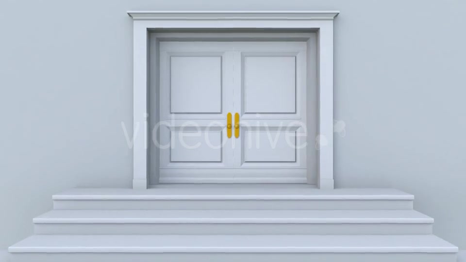 White Door Opening 2 Videohive 16700151 Motion Graphics Image 3