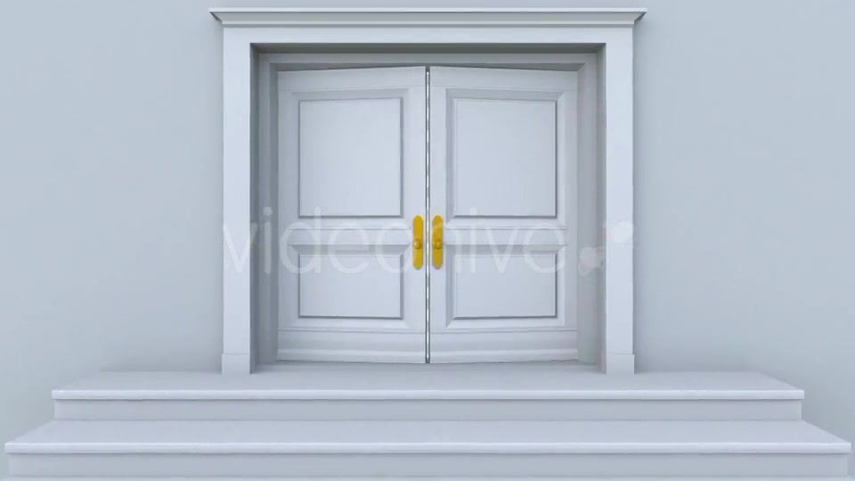 White Door Opening 2 Videohive 16700151 Motion Graphics Image 4