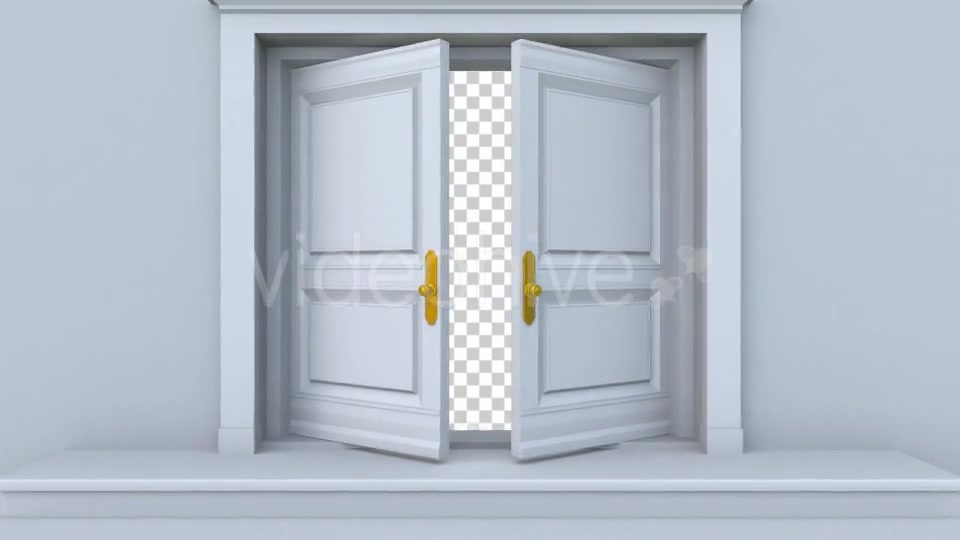 White Door Opening 2 Videohive 16700151 Motion Graphics Image 5