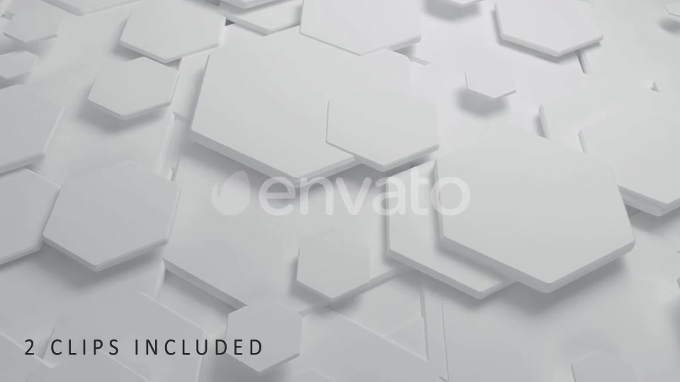 White Hexagons Videohive 22689933 Motion Graphics Image 11