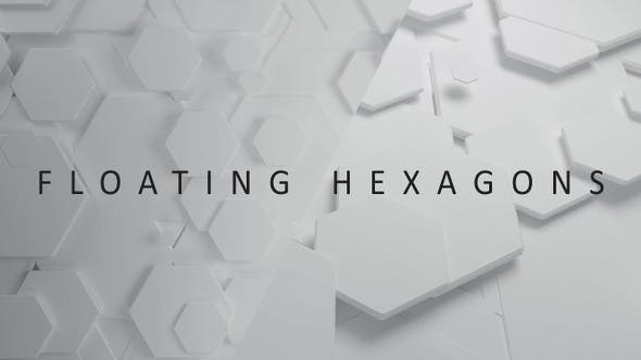 White Hexagons - 22689933 Videohive Download